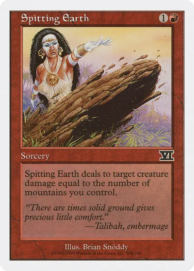 Spitting Earth