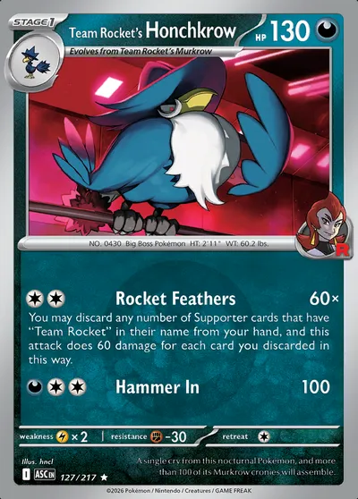 Team Rocket’s Honchkrow