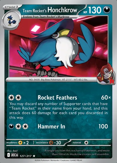 Team Rocket’s Honchkrow