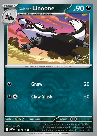 Galarian Linoone