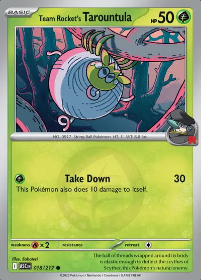 Team Rocket’s Tarountula