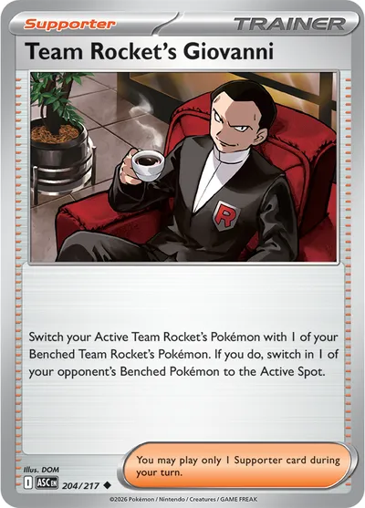 Team Rocket’s Giovanni