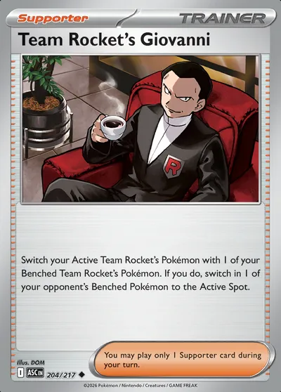 Team Rocket’s Giovanni