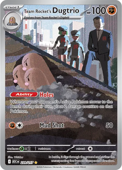 Team Rocket’s Dugtrio
