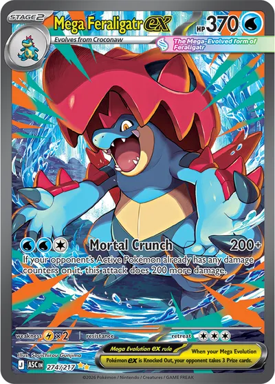 Mega Feraligatr ex