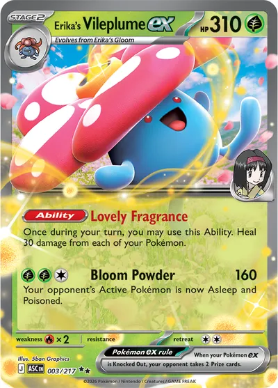 Erika’s Vileplume ex
