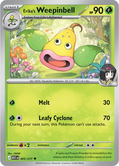 Erika’s Weepinbell