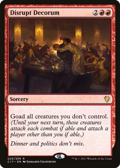 Disrupt Decorum