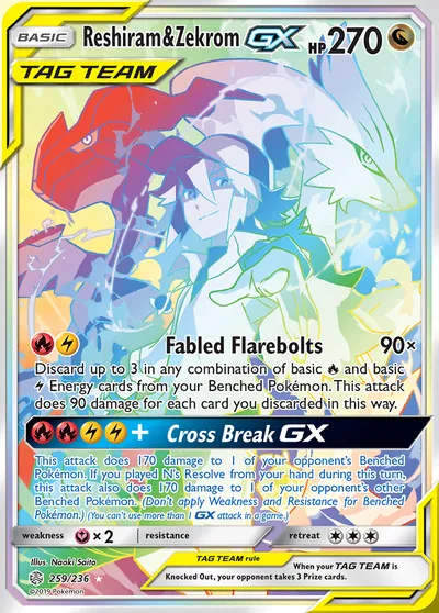 Reshiram & Zekrom-GX