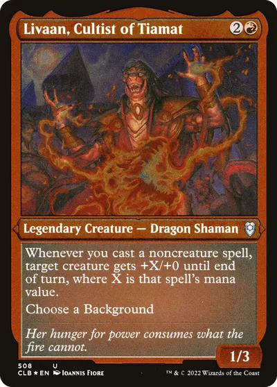 Livaan, Cultist of Tiamat
