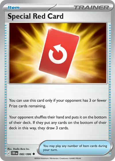 Special Red Card