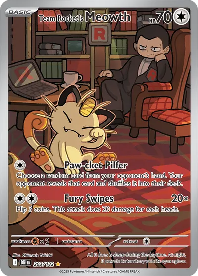Team Rocket's Meowth