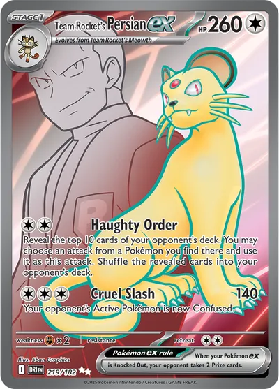 Team Rocket's Persian ex