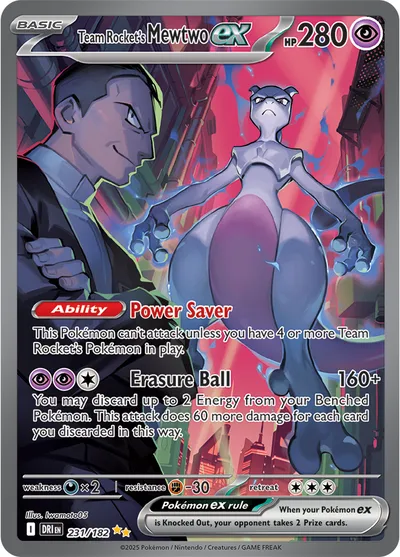 Team Rocket's Mewtwo ex