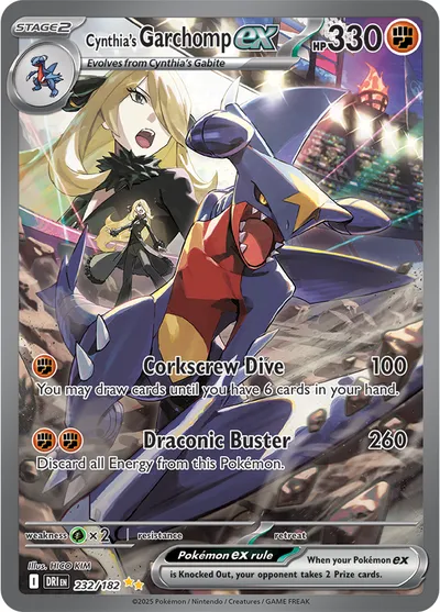 Cynthia's Garchomp ex