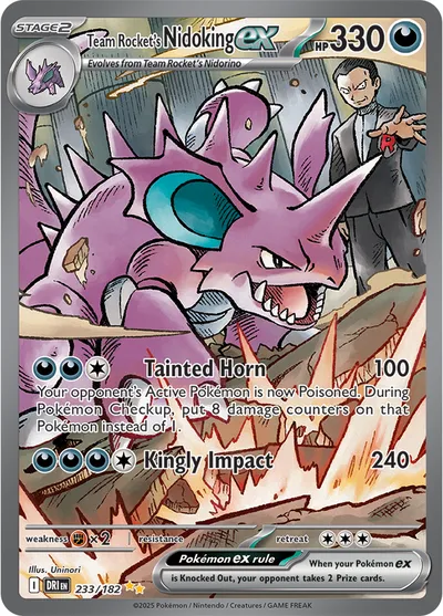 Team Rocket's Nidoking ex
