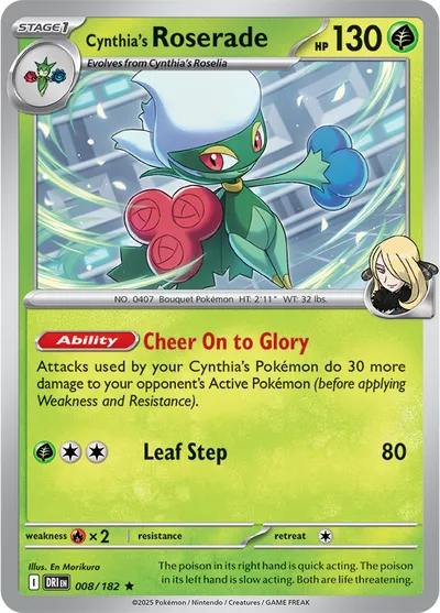 Cynthia's Roserade
