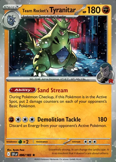 Team Rocket's Tyranitar