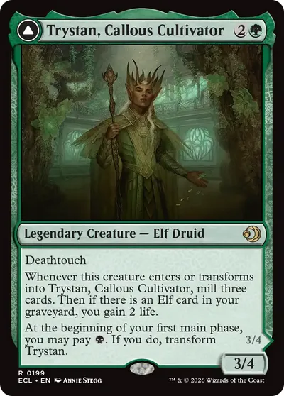 Trystan, Callous Cultivator // Trystan, Penitent Culler
