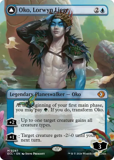 Oko, Lorwyn Liege // Oko, Shadowmoor Scion