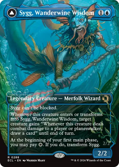 Sygg, Wanderwine Wisdom // Sygg, Wanderbrine Shield