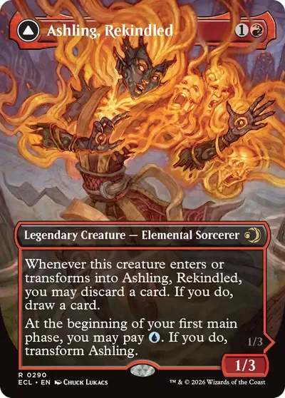 Ashling, Rekindled // Ashling, Rimebound