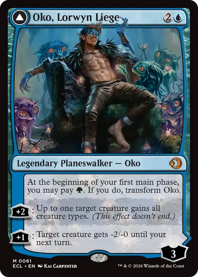 Oko, Lorwyn Liege // Oko, Shadowmoor Scion