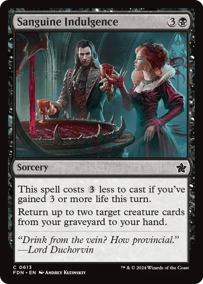 Sanguine Indulgence