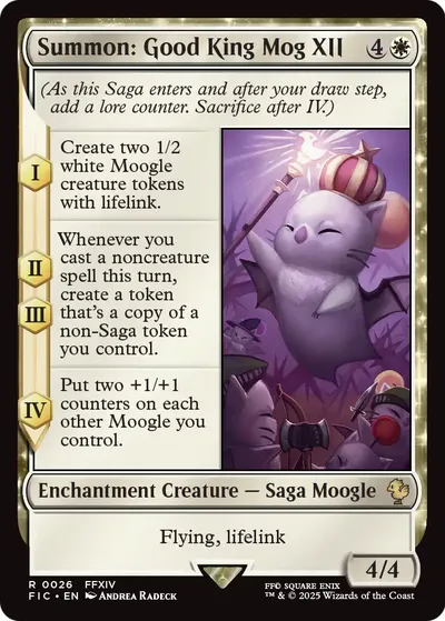 Summon: Good King Mog XII