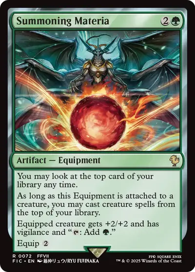 Summoning Materia