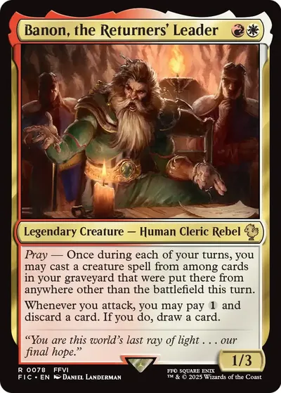 Banon, the Returners' Leader