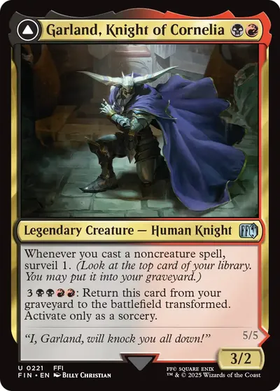 Garland, Knight of Cornelia // Chaos, the Endless