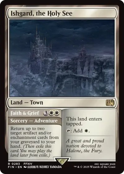Ishgard, the Holy See // Faith & Grief