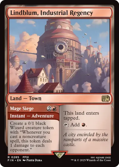 Lindblum, Industrial Regency // Mage Siege