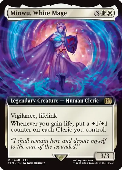 Minwu, White Mage