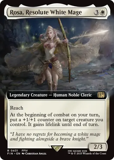 Rosa, Resolute White Mage