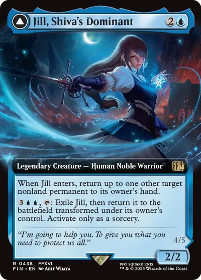 Jill, Shiva's Dominant // Shiva, Warden of Ice