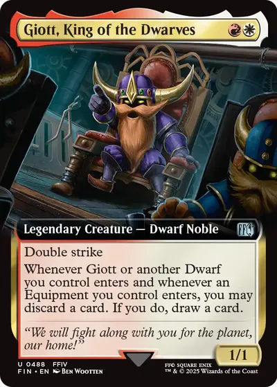 Giott, King of the Dwarves