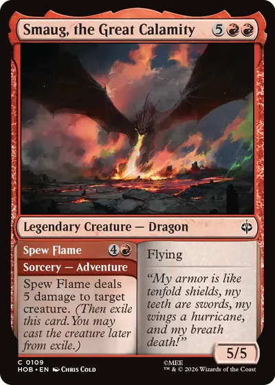 Smaug, the Great Calamity // Spew Flame