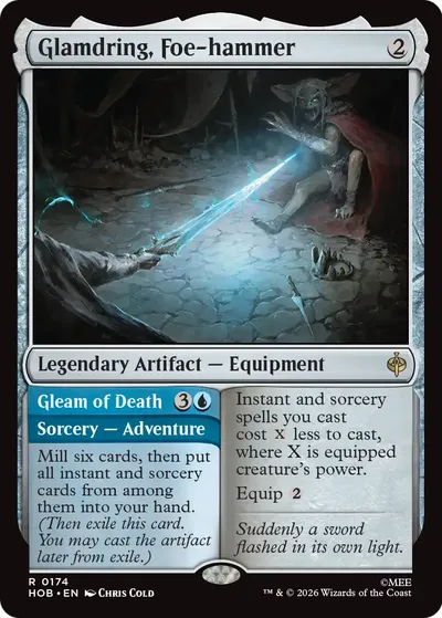 Glamdring, Foe-hammer // Gleam of Death