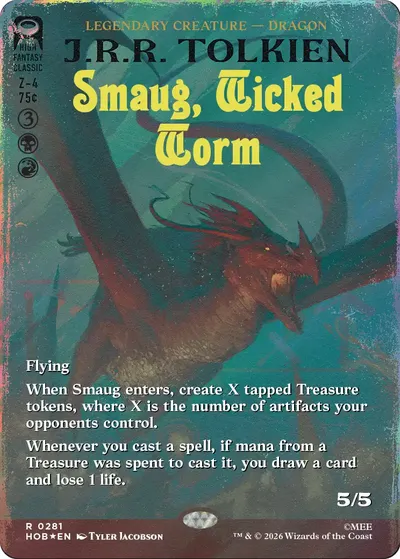 Smaug, Wicked Worm
