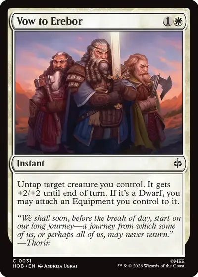 Vow to Erebor
