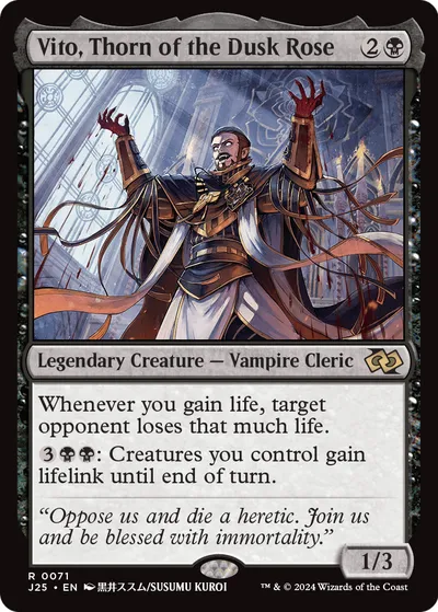 Vito, Thorn of the Dusk Rose