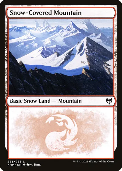 Snow-Covered Mountain