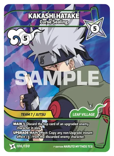 Kakashi Hatake - Curse Sealing