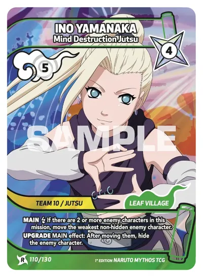 Ino Yamanaka - Mind Destruction Jutsu