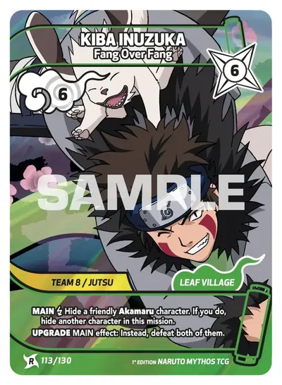 Kiba Inuzuka - Fang Over Fang