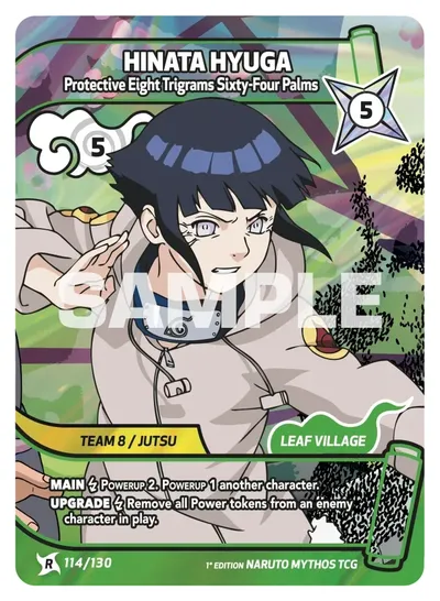 Hinata Hyuga - Protective Eight Trigrams Sixty-Four Palms