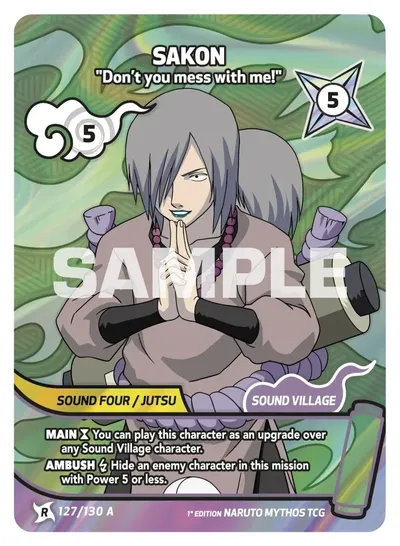 Sakon - Don’t you mess with me!