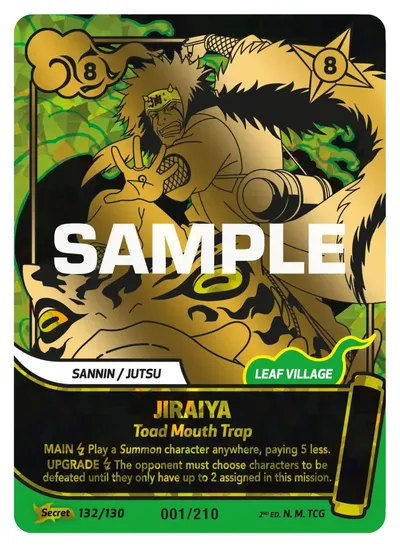 Jiraiya - Toad Mouth Trap